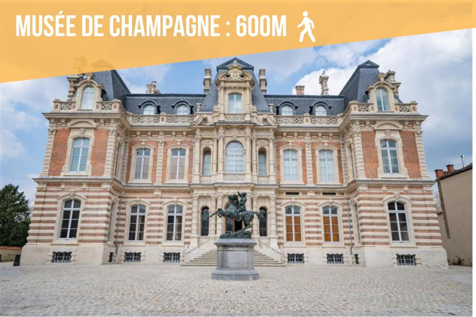 Épernay Gite Urbain - La Bulle De Champagne - Parking מראה חיצוני תמונה